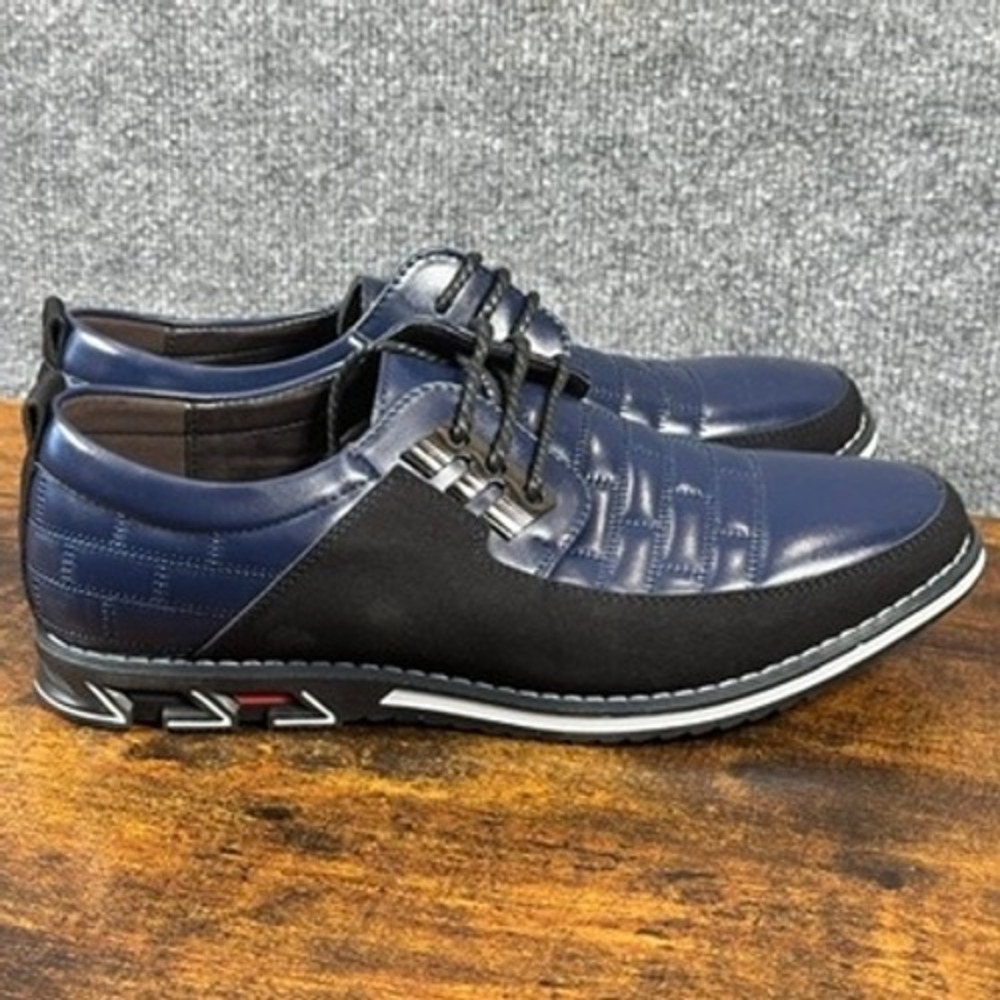 NEW Gatsby Lace Low Top Shoes Sz 43 Streetwear Mod Sleek Dance Business Casual